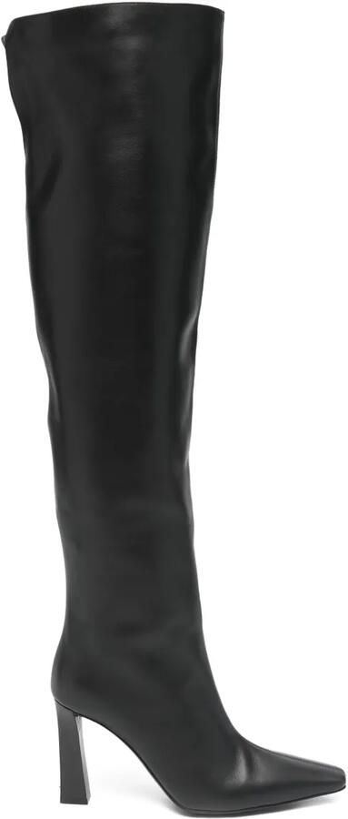 Giuseppe Zanotti 90mm Janiee Plus laarzen Zwart