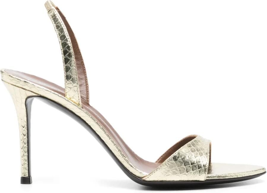 Giuseppe Zanotti 90mm Lilibeth sandalen Goud