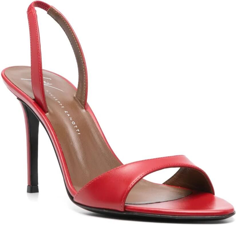 Giuseppe Zanotti 90mm Lilibeth sandalen Rood - Foto 2