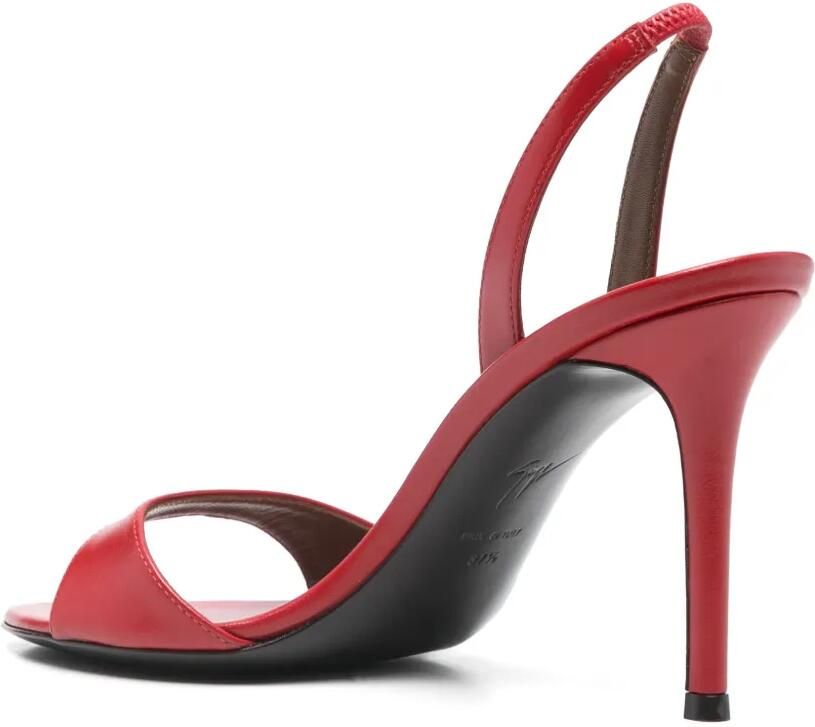 Giuseppe Zanotti 90mm Lilibeth sandalen Rood - Foto 3