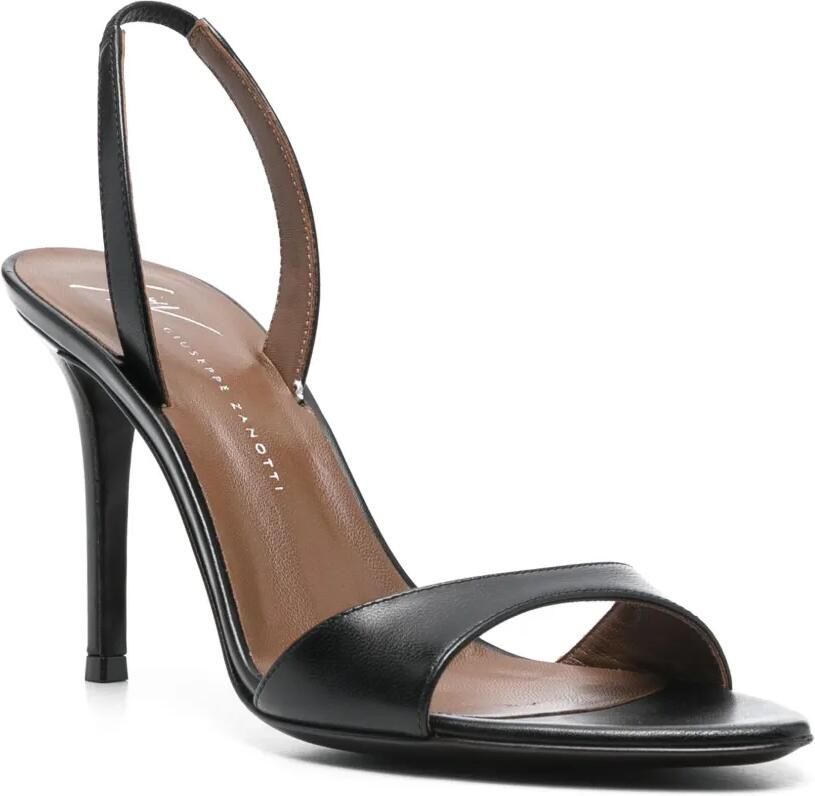Giuseppe Zanotti 90mm Lilibeth sandalen Zwart