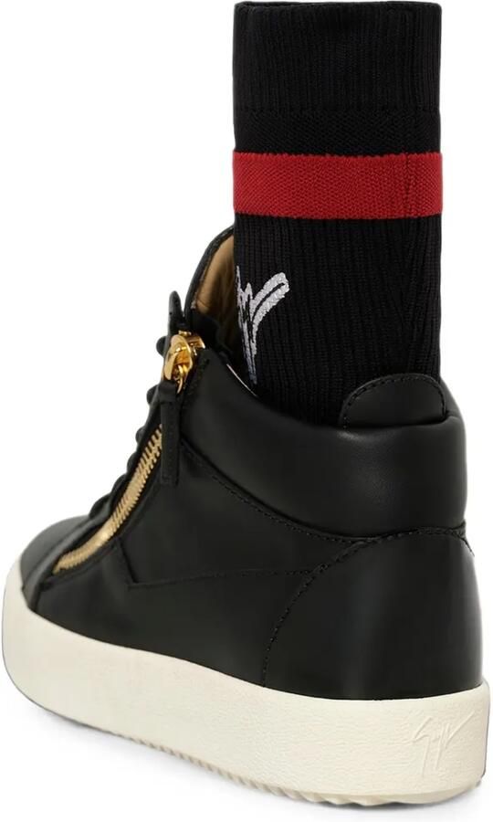 Giuseppe Zanotti Adam laceless sneakers Zwart - Foto 3