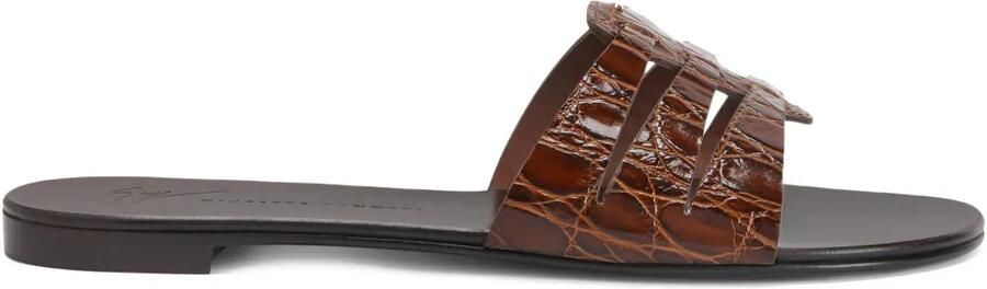Giuseppe Zanotti Adheline slippers Bruin