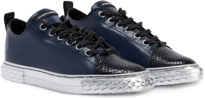 Giuseppe Zanotti Blabber high-top sneakers Blauw - Foto 4