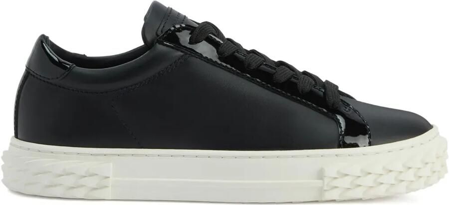 Giuseppe Zanotti Blabber lakleren sneakers Zwart