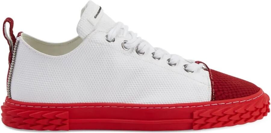 Giuseppe Zanotti Blabber sneakers met vlakken en zool Wit