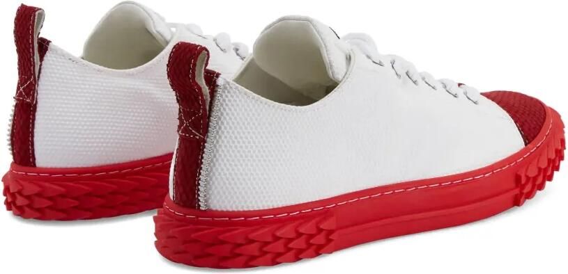 Giuseppe Zanotti Blabber sneakers met vlakken en zool Wit - Foto 4