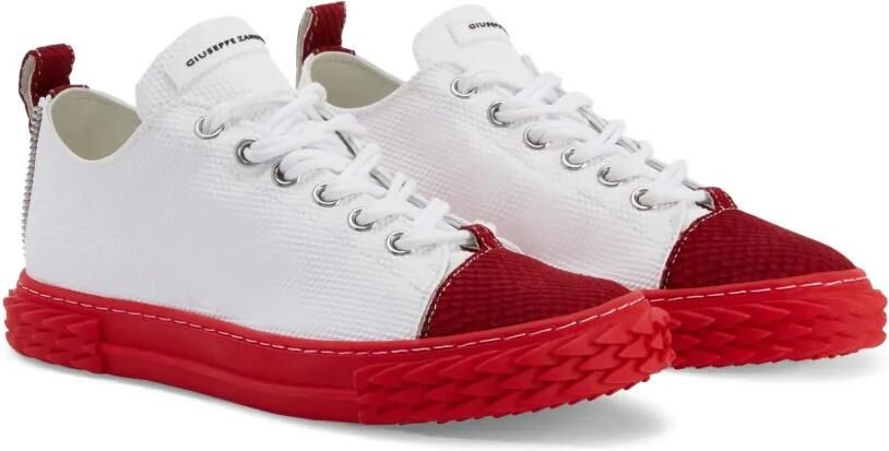Giuseppe Zanotti Blabber sneakers met vlakken en zool Wit - Foto 3