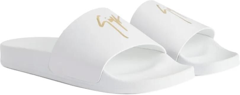 Giuseppe Zanotti Brett slippers Wit - Foto 3