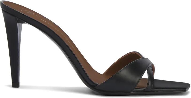Giuseppe Zanotti Brivido muiltjes 90 Zwart