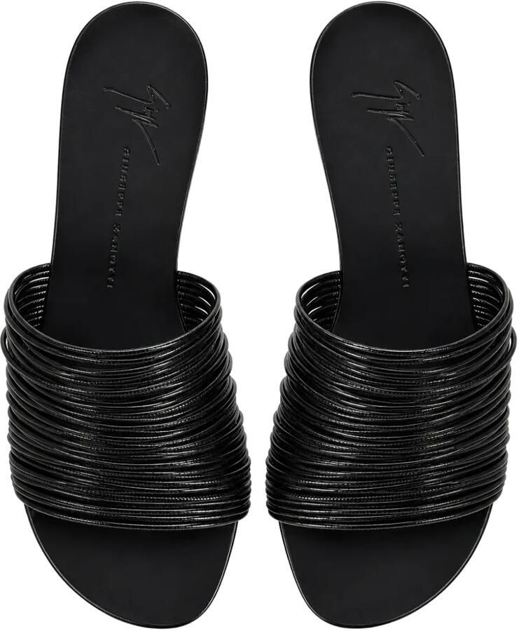 Giuseppe Zanotti Clio sandalen met meerdere bandjes Zwart - Foto 2