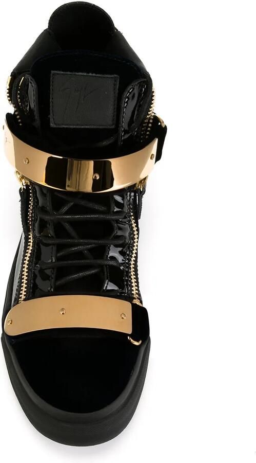 Giuseppe Zanotti 'Coby' hi-top sneakers Blauw