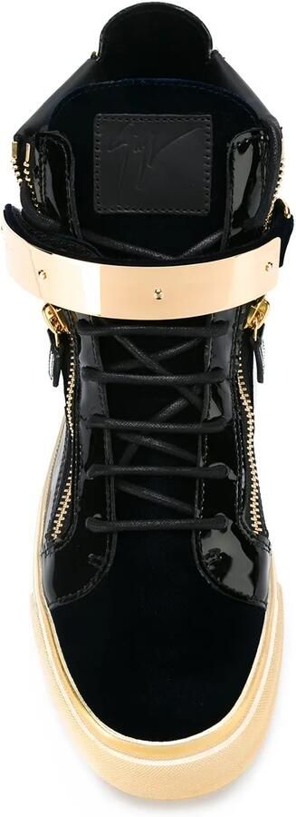 Giuseppe Zanotti 'Coby' hi-top sneakers Blauw