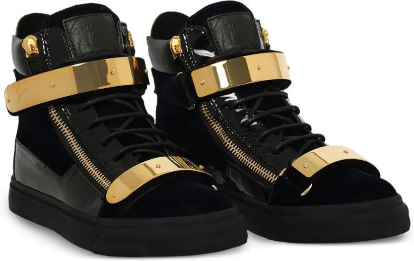 Giuseppe Zanotti 'Coby' hi-top sneakers Blauw - Foto 3