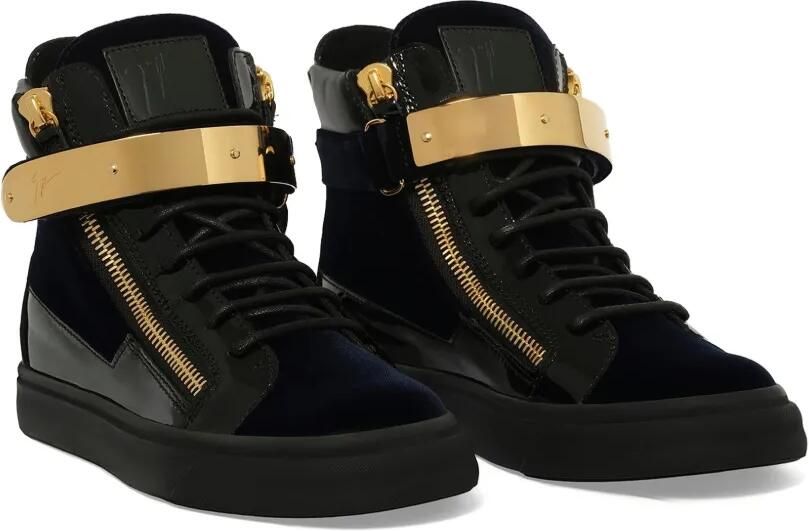 Giuseppe Zanotti 'Coby' mid-top sneakers Zwart - Foto 2