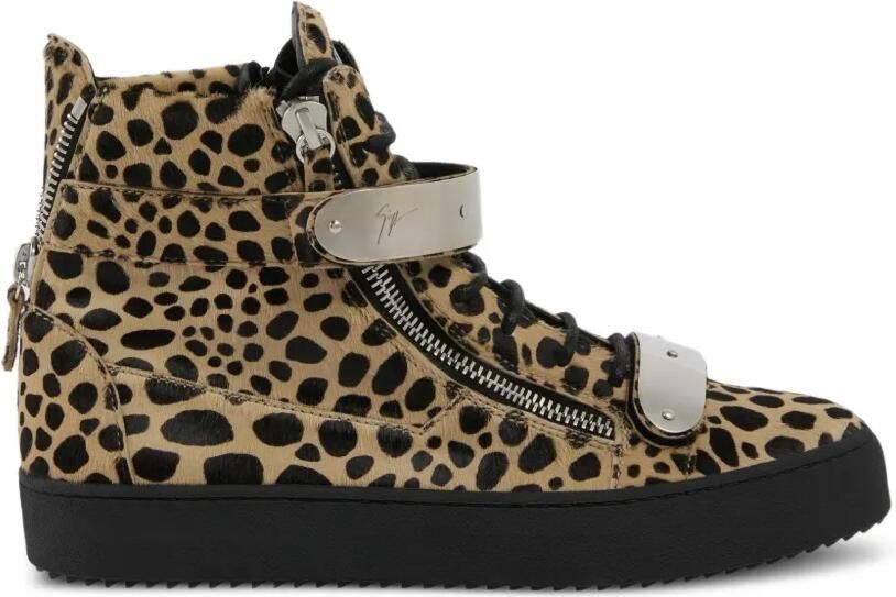 Giuseppe Zanotti Coby Savage sneakers Beige