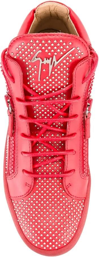 Giuseppe Zanotti Connor mid-top sneakers Rood