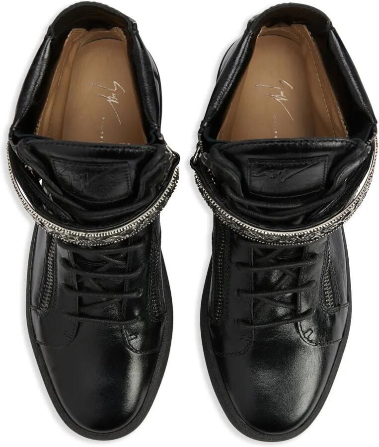 Giuseppe Zanotti Cony Deluxe high-top sneakers Zwart - Foto 2