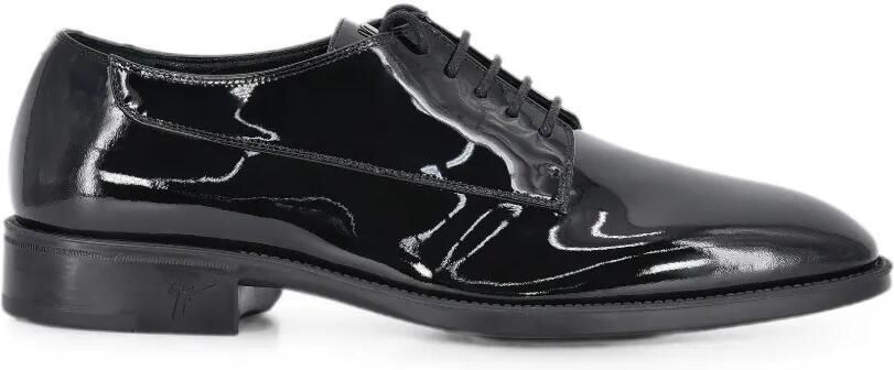 Giuseppe Zanotti Derby schoenen van lakleer Zwart