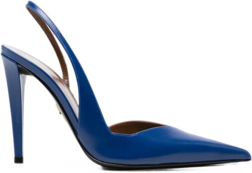 Giuseppe Zanotti Desideria slingback pumps met puntige neus Blauw