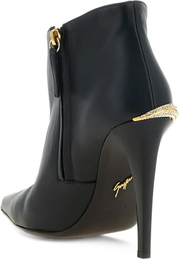 Giuseppe Zanotti Desire crystal-embellished ankle boots Zwart - Foto 2