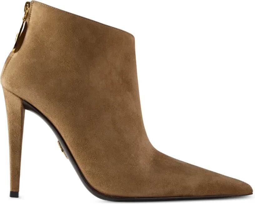 Giuseppe Zanotti Desire enkellaarzen 105 mm Bruin
