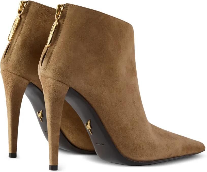 Giuseppe Zanotti Desire enkellaarzen 105 mm Bruin - Foto 3