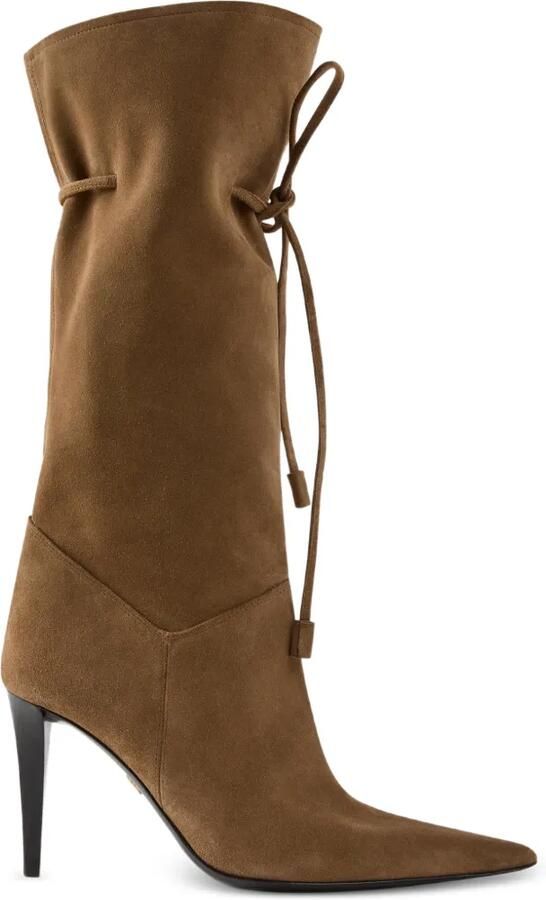 Giuseppe Zanotti Desire enkellaarzen Bruin
