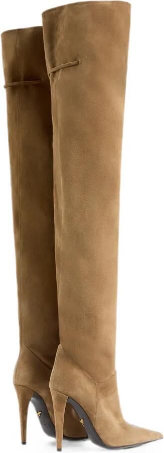 Giuseppe Zanotti Desire laarzen 105 mm Beige - Foto 3