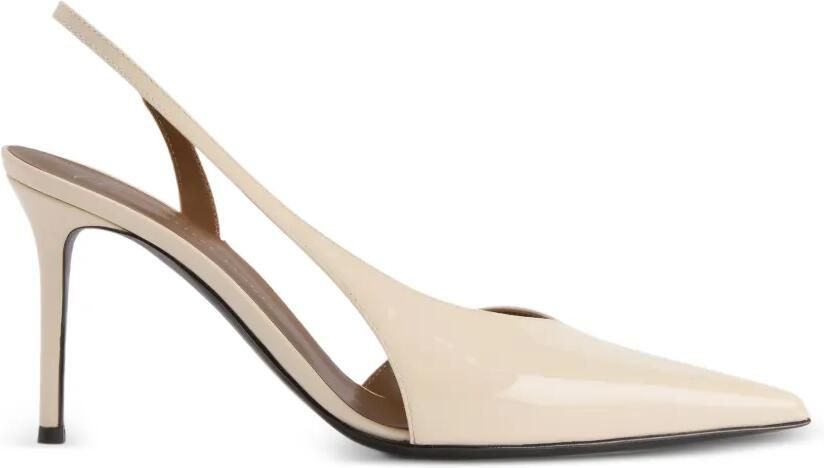 Giuseppe Zanotti Desiree asymmetrisch slingback pumps Beige