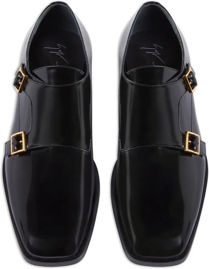 Giuseppe Zanotti Donnie gespschoenen Zwart - Foto 3