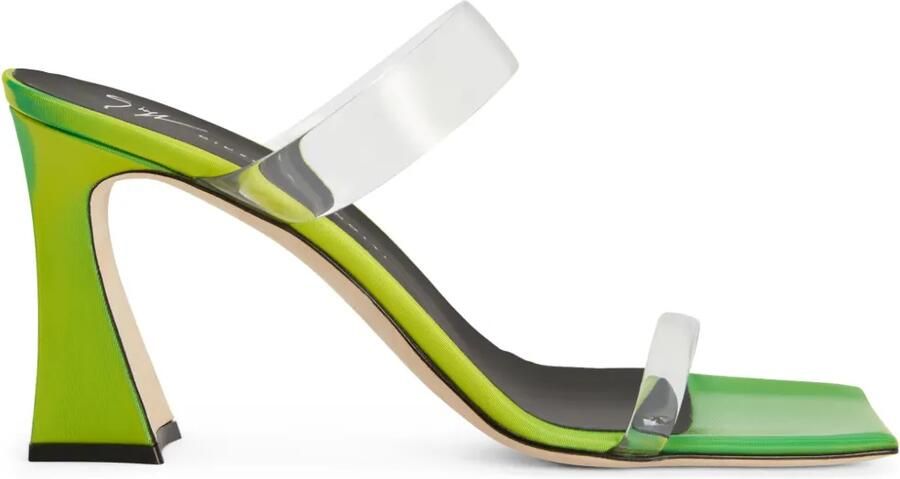 Giuseppe Zanotti Doorzichtige muiltjes Beige
