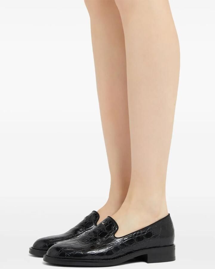 Giuseppe Zanotti Dories leren loafers Zwart - Foto 2