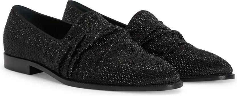 Giuseppe Zanotti Edoard loafers Zwart - Foto 3