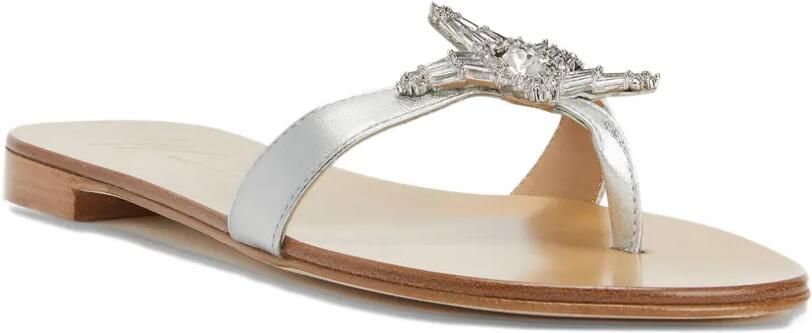 Giuseppe Zanotti Eligia sandalen verfraaid met ster Zilver - Foto 3