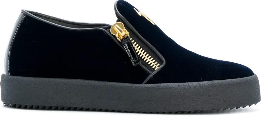 Giuseppe Zanotti Eve laceless sneakers Blauw
