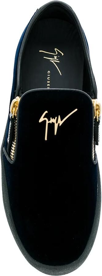 Giuseppe Zanotti Eve laceless sneakers Blauw - Foto 4