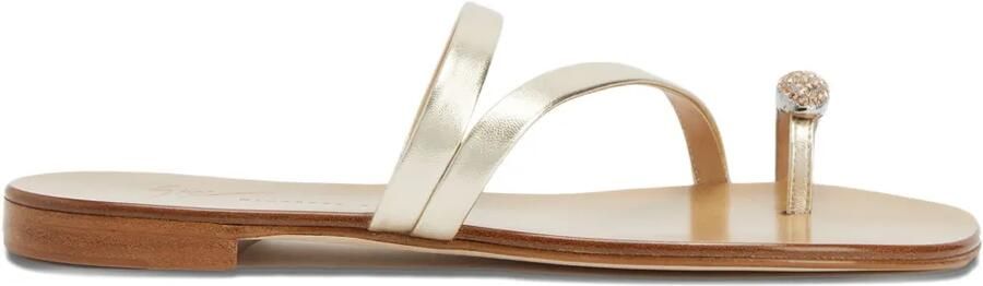 Giuseppe Zanotti Febe sandalen verfraaid met kristallen Goud