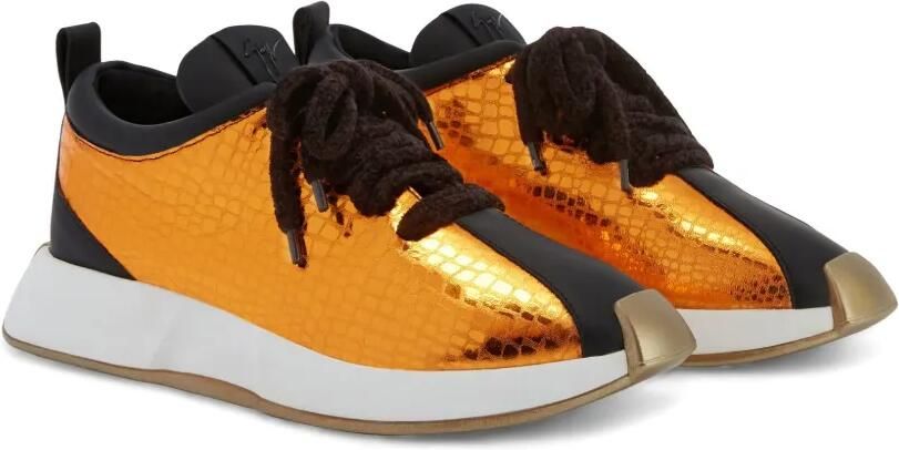 Giuseppe Zanotti Ferox low-top sneakers Oranje - Foto 4