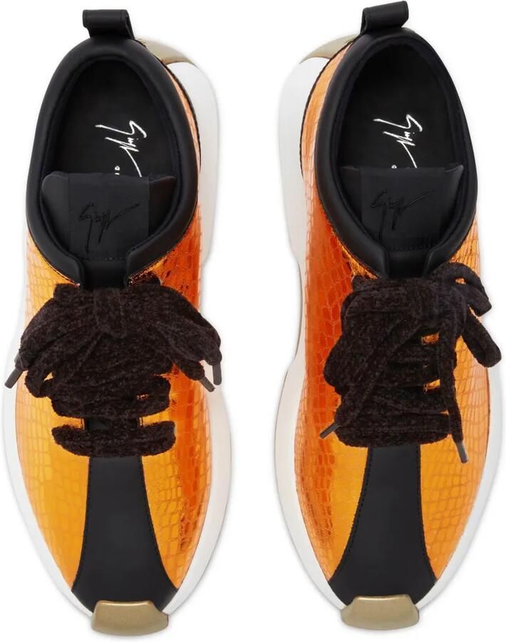 Giuseppe Zanotti Ferox low-top sneakers Oranje - Foto 2