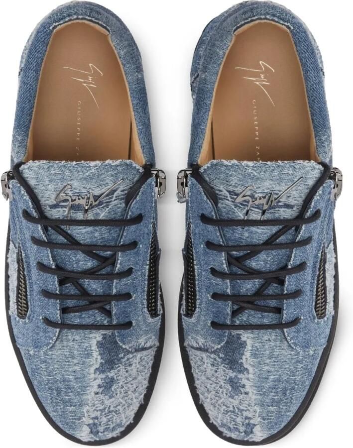 Giuseppe Zanotti Frankie sneakers Blauw - Foto 2