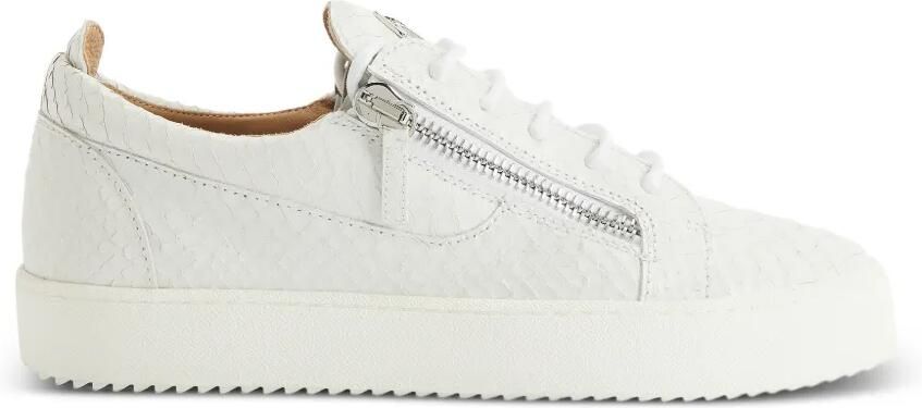 Giuseppe Zanotti Frankie sneakers met print Wit