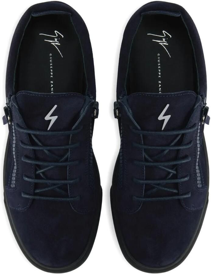 Giuseppe Zanotti Frankie sneakers met rits Blauw - Foto 2