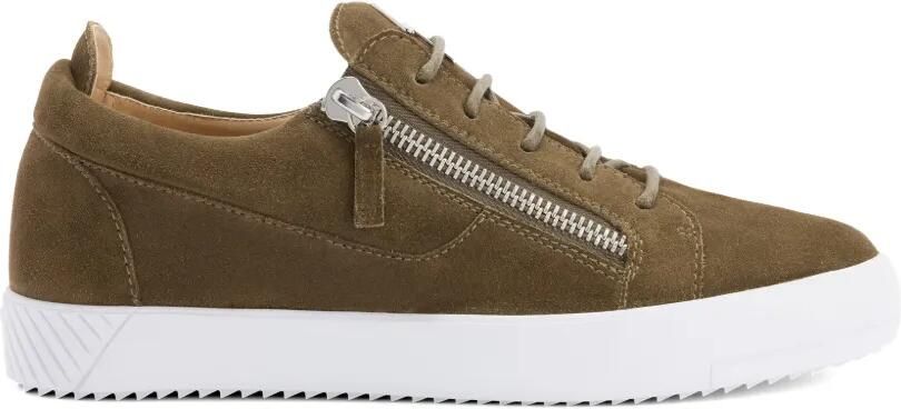 Giuseppe Zanotti Frankie sneakers met rits Groen