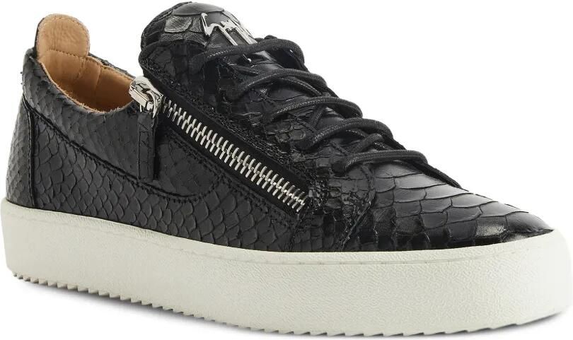 Giuseppe Zanotti Frankie sneakers met rits Zwart - Foto 4