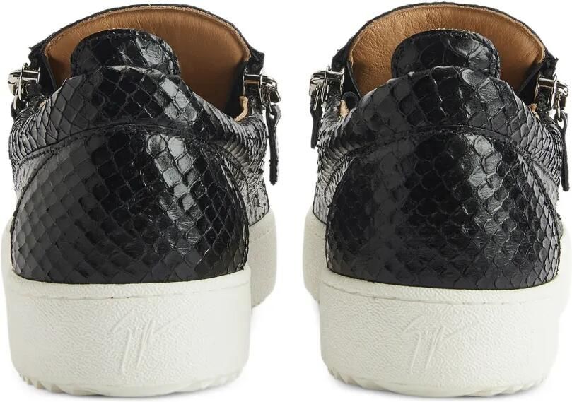 Giuseppe Zanotti Frankie sneakers met rits Zwart - Foto 3