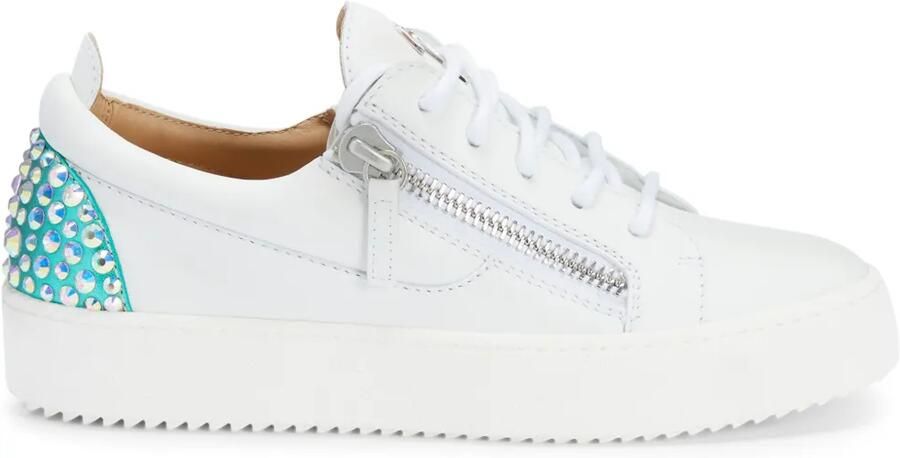 Giuseppe Zanotti Gail leren sneakers Wit