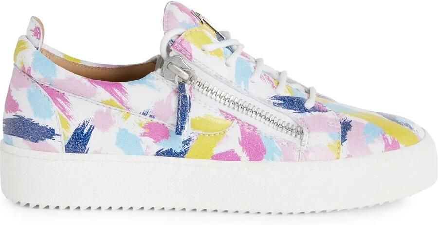 Giuseppe Zanotti Gail low-top sneakers Wit