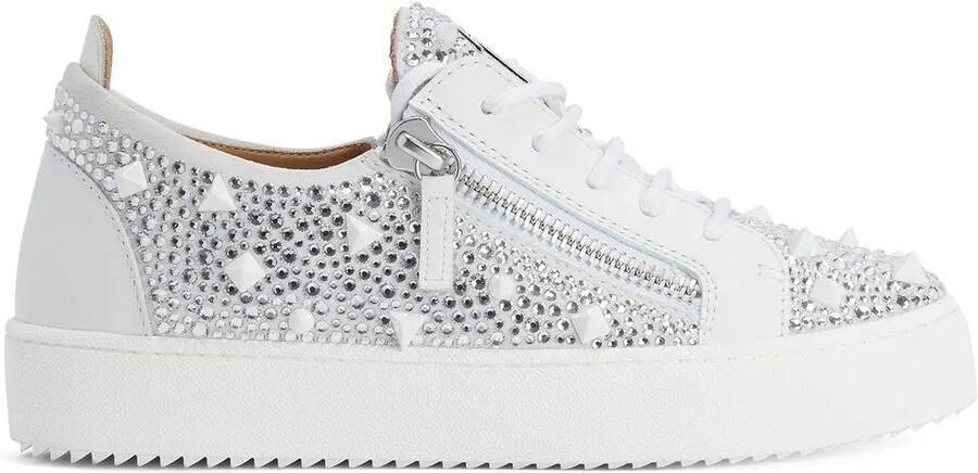 Giuseppe Zanotti Gail low-top sneakers Wit