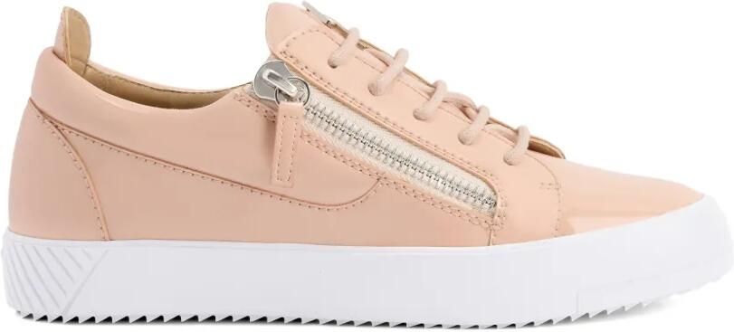 Giuseppe Zanotti Gail sneakers met rits aan de zijkant Roze